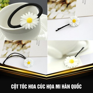 Dây Cột Tóc Hoa Cúc Hàn Quốc