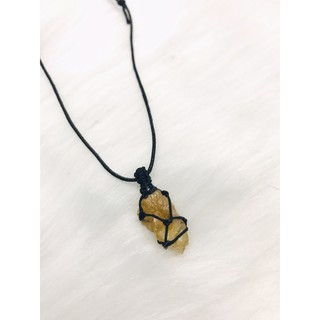 Raw Citrine Necklace - Dây chuyền Đá Thô