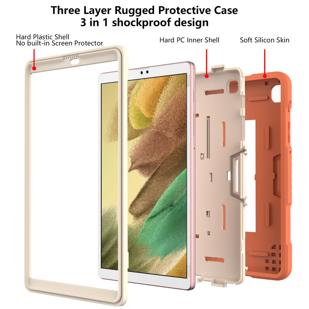 Ốp Máy Tính Bảng Cứng Chống Sốc Có Giá Đỡ Cho Samsung Galaxy Tab A7 Lite 8.7 Sm-T220 T225 | BigBuy360 - bigbuy360.vn