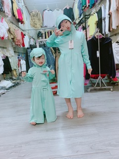 Áo choàng chống nắng cho bé