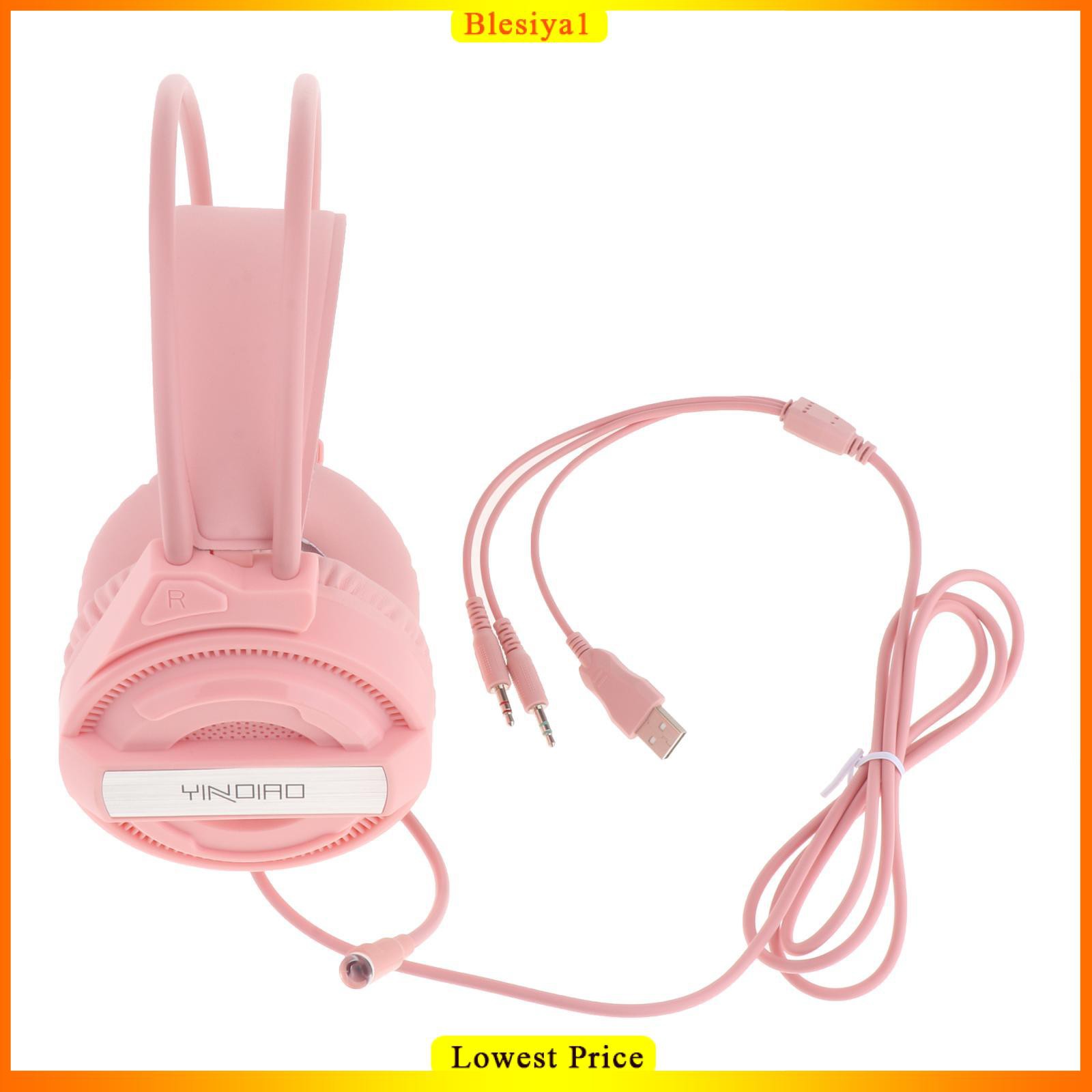 Q3 Tai nghe chơi game USB RGB 3,5mm với mic HD Breathing Light Tai nghe trên cao