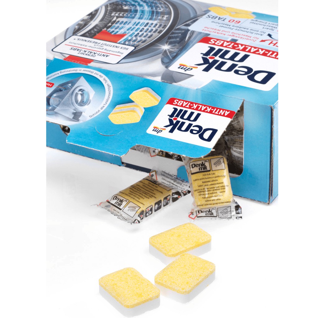 VIÊN TẨY VỆ SINH LỒNG GIẶT DENKMIT - ĐỨC, 30 viên