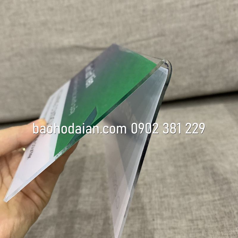 Bảng tên chức danh nghề nghiệp mica 2 mặt 10 x 20cm (theo yêu cầu)