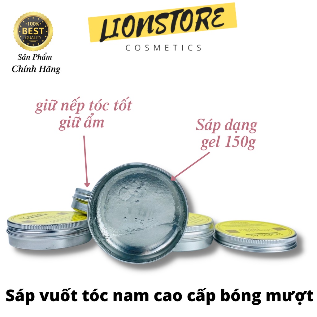 Sáp vuốt tóc nam cứng giữ nếp chính hãng LR1