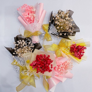 🌼🌼Bó hoa bông bi mini dễ thương 🌼🌼