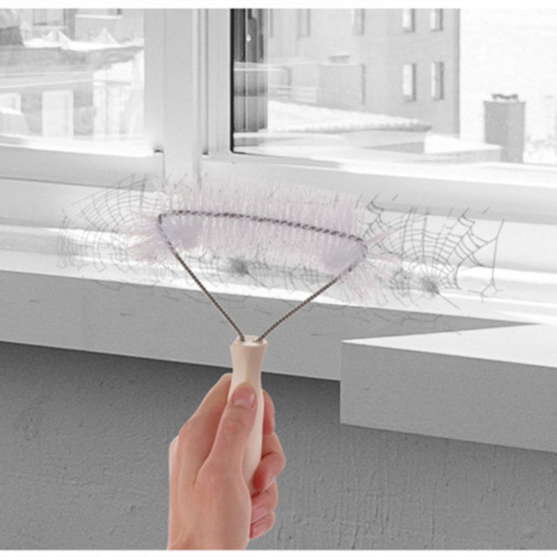 [FREESHIP] Bàn Chải Vệ Sinh Cửa Sổ Chống Muỗi Tiện Dụng
