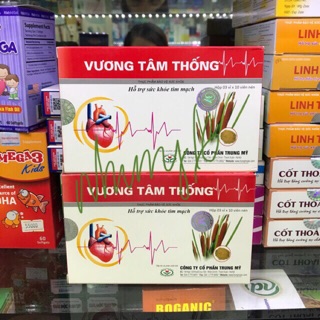 vương tâm thống-mua 6 tặng 1hỗ trợ sức khoẻ tim mạch