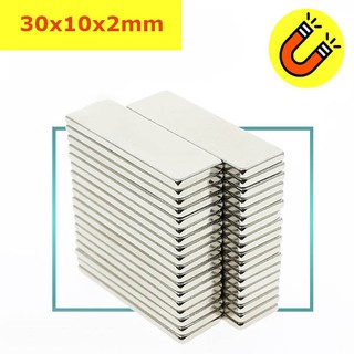 Nam châm đất hiếm 30x10x2mm, 30x10x3mm nam châm tiện ích