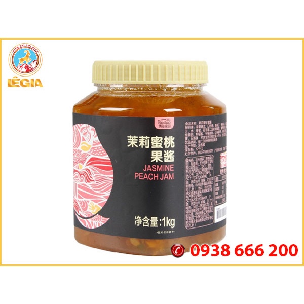 Mứt BODUO Đào Nhài 1KG (JASMINE PEACH JAM)