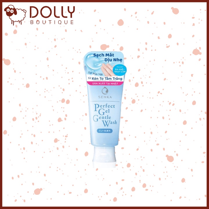 Gel Rửa Mặt Senka Perfect Gel Gentle Wash 100gr