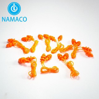 Nút Chống Ồn Nhựa Dẻo - Nút Tai Giảm Ồn Màu Cam Có Dây - Bảo hộ lao động Thành Phong