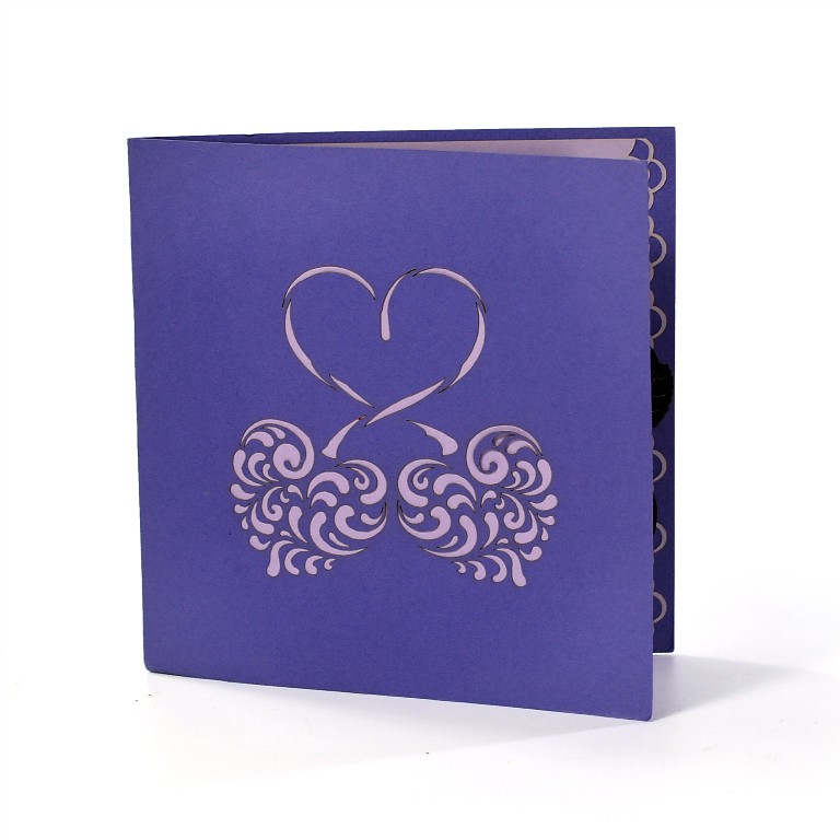 NHIỀU MẪU - Thiệp nổi 3D I Love You, 3D handmade pop-up card, đôi trái tim tình yêu, quà tặng độc đáo