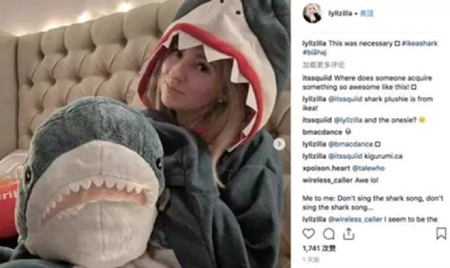 Thú Nhồi Bông Cá Mập 1m1