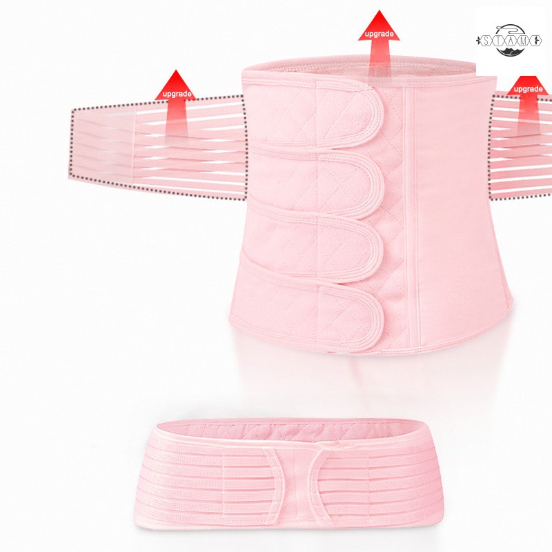 Postnatal Support Belly Band High Waist Shaping Belly Band Women 2-in-1 Belt Set