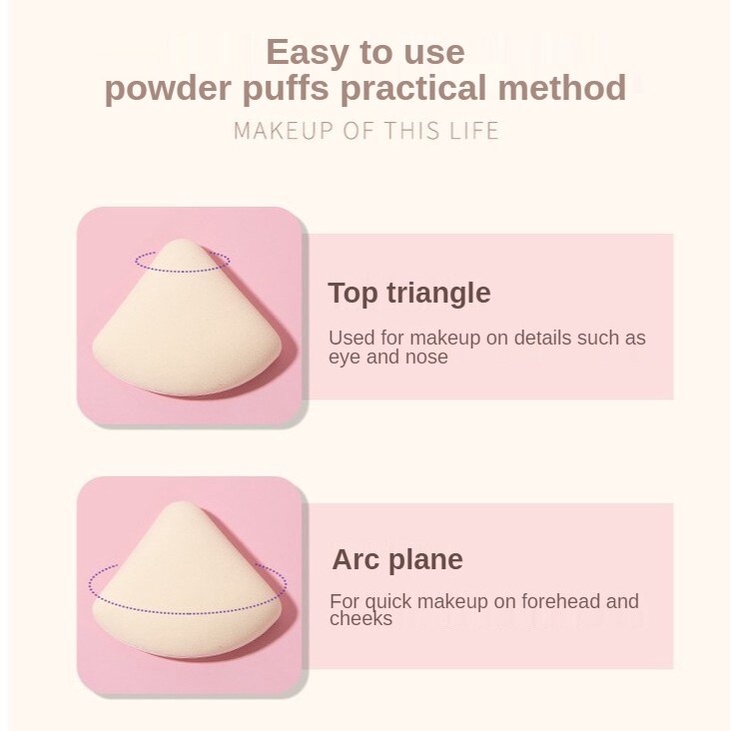 [Hàng mới về] Mút trang điểm kẹo bông siêu mềm dùng đánh phấn nước kem nền BB cream phấn phủ ướt khô