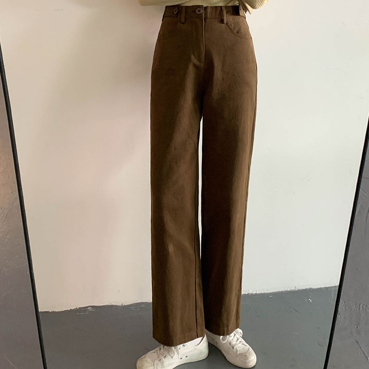 Quần Jean Ống Rộng Lưng Cao Dễ Phối Đồ Thời Trang 40095 | BigBuy360 - bigbuy360.vn