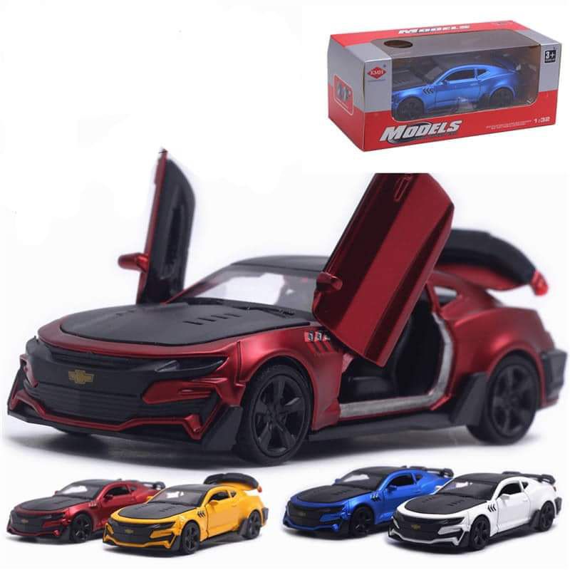 Mô hình xe chevrolet camaro kim loại âm thanh đèn tỉ lệ 1:36