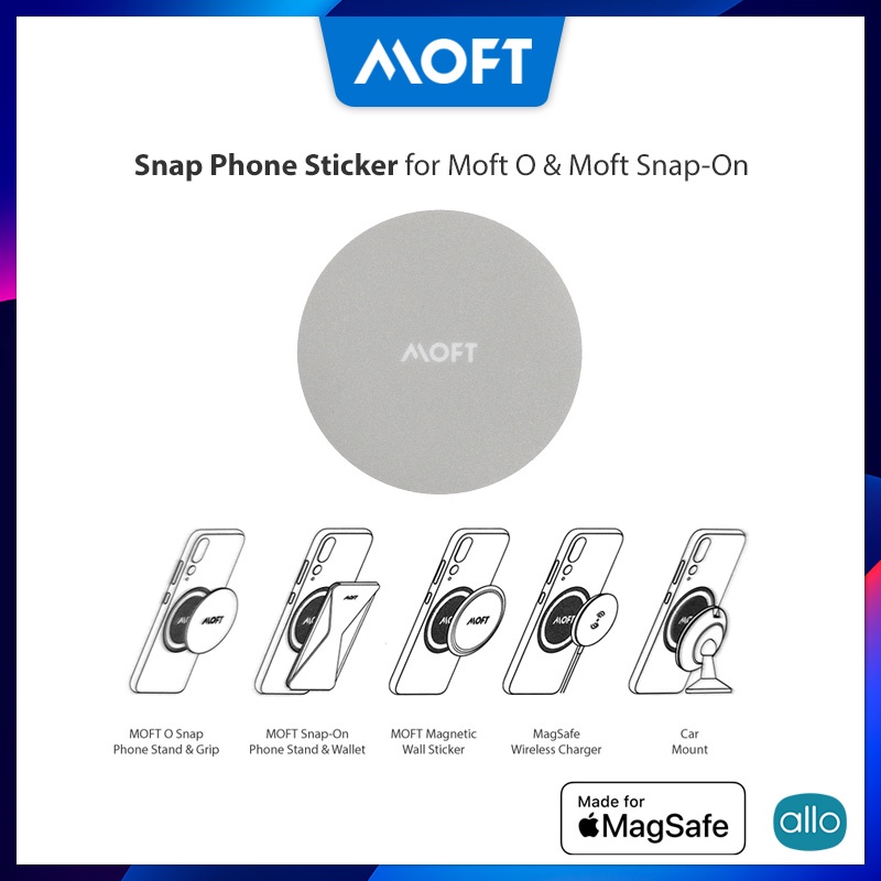 MOFT Snap Phone Sticker Miếng Dán Từ Tính MagSafe thumbnail