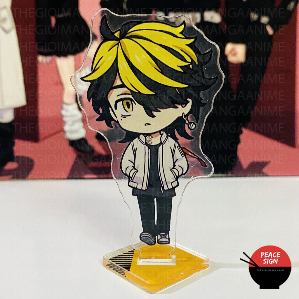 (Mini) Standee nhân vật TOKYO REVENGERS Kịch Trường Của Takemichi tượng acrylic anime chibi trang trí trưng bày xinh xắn