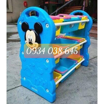 Kệ Nhựa 3 Tầng Cho Trẻ Mầm Non Giá Rẻ | BigBuy360 - bigbuy360.vn