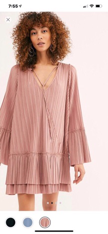 Đầm dập li Free People