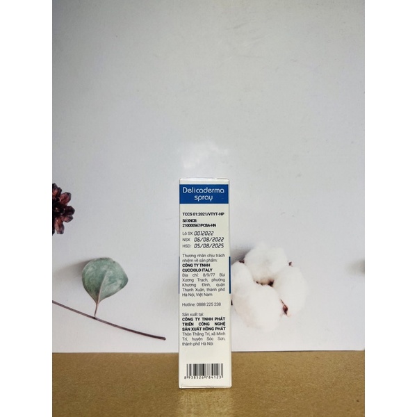 Xịt phục hồi da Delicaderma