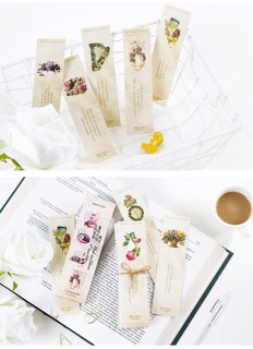 Bookmark "Flower Quote" 30 mẫu