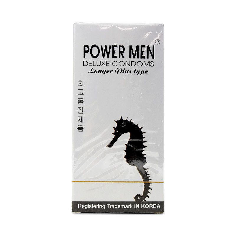 [TẶNG CHẢO] 3 HỘP Bao cao su Powermen cá ngựa Bạc chống xuất tinh sớm, Bao cao su power men tăng khoái cảm (3LO12+chảo)