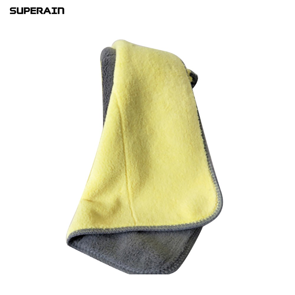 💠SUPERAIN  Double Side Hand Towel Kitchen Bathroom Cleaning Washcloth