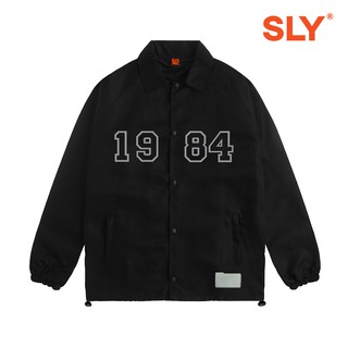 ÁO KHOÁC DÙ SLY 1984 ĐEN