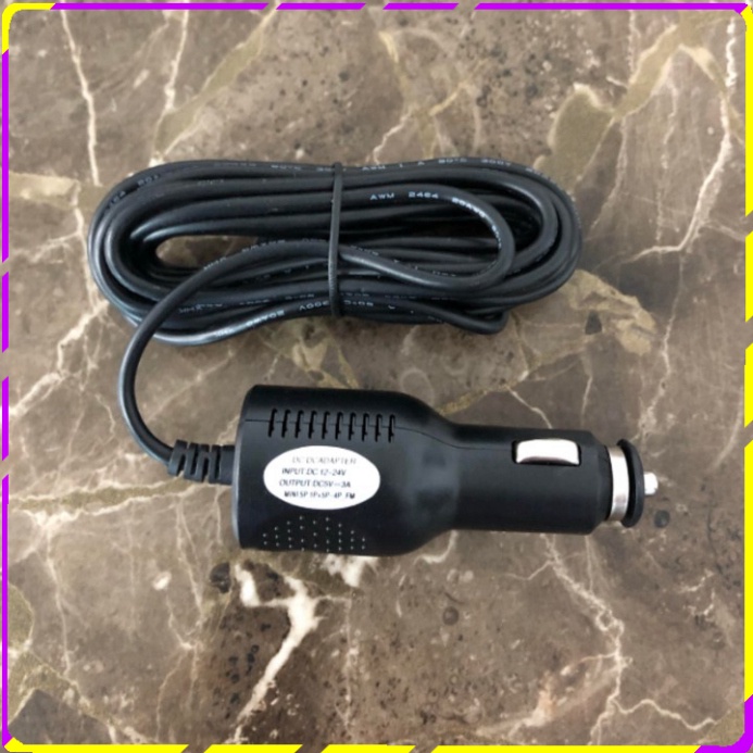 Dây nguồn dùng cho camera hành trình cắm tẩu Mini USB ô tô thương hiệu Phisung PS204 | BigBuy360 - bigbuy360.vn