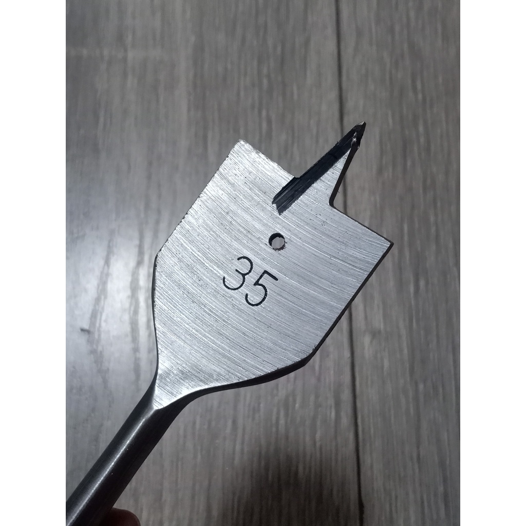 Mũi khoan gỗ đuôi cá, mũi khoét mang cá, mũi khoan gỗ dẹt Makita  PK MUK