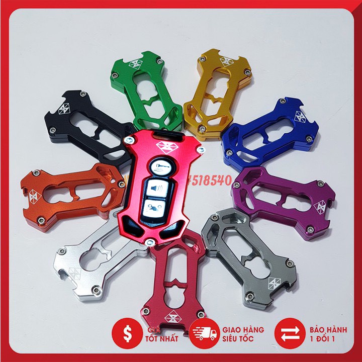 Ốp Chìa Khóa CNC Smartkey Honda SH, SH mode, PCX, AB, Lead, Vision chính hãng SPIRIT BEAST