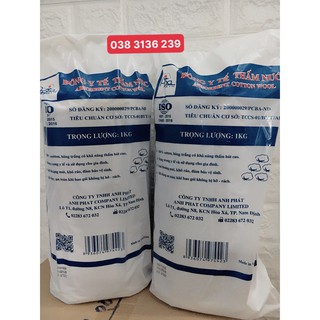 Bông y tế 1kg - Alpha