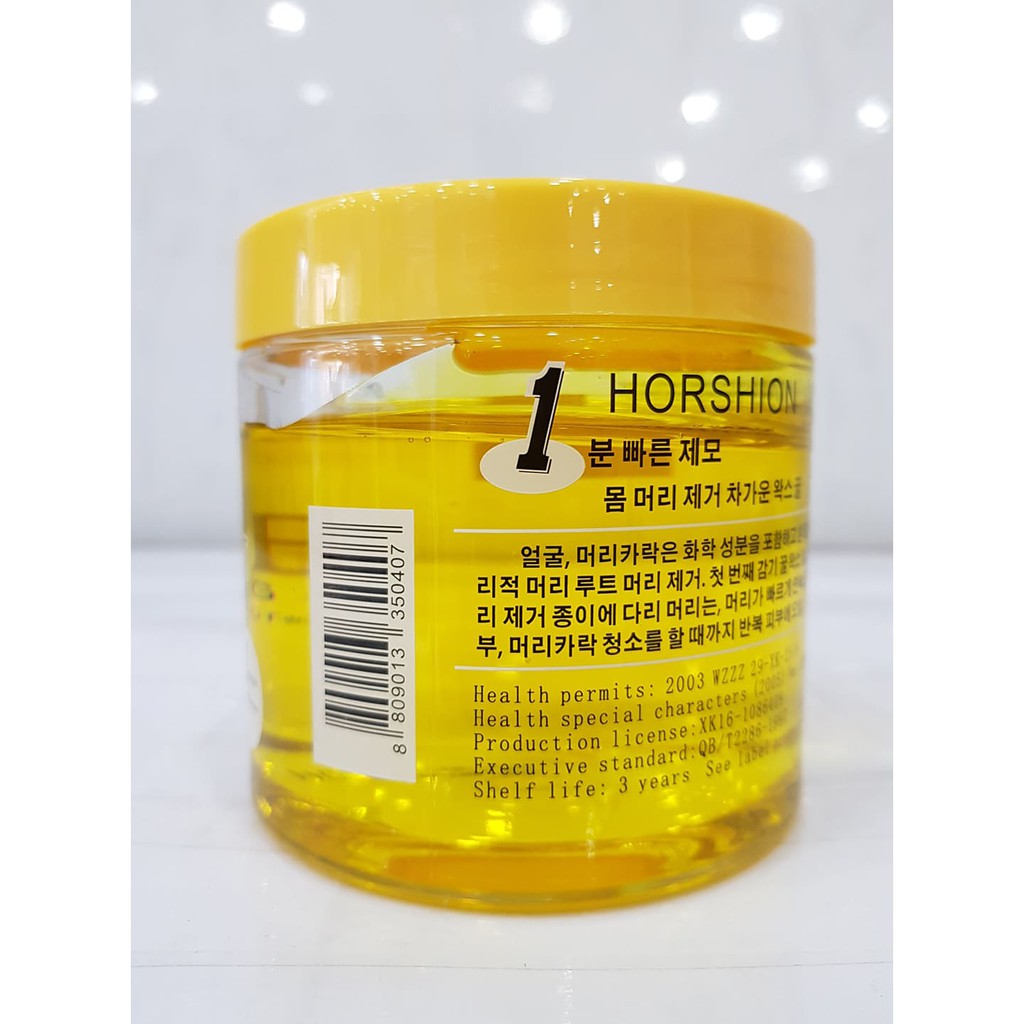 Sáp Wax Tẩy Lông Mật Ong HORSHION 750ml