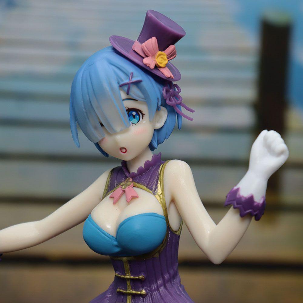 DARNELL Mô Hình Đồ Chơi Nhân Vật Rem Anime Thu Nhỏ