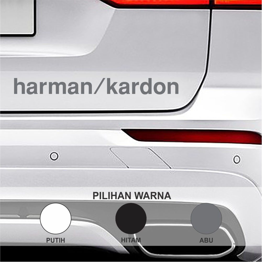 Miếng Dán Trang Trí Thân Xe Hơi Hình Harman Audio Kardon