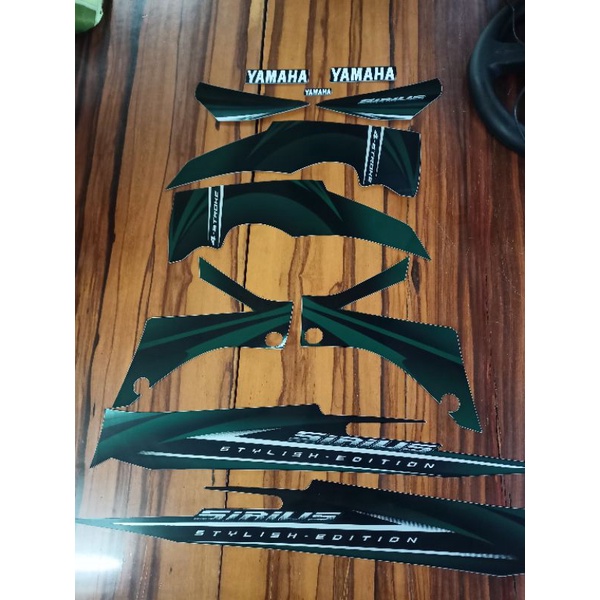 Bộ tem sirius 2012 màu xanh nhớt
