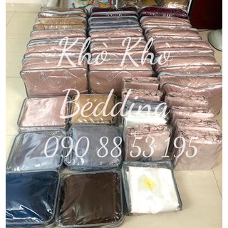 Chăn ga phi lụa cao cấp Khò Khò Bedding