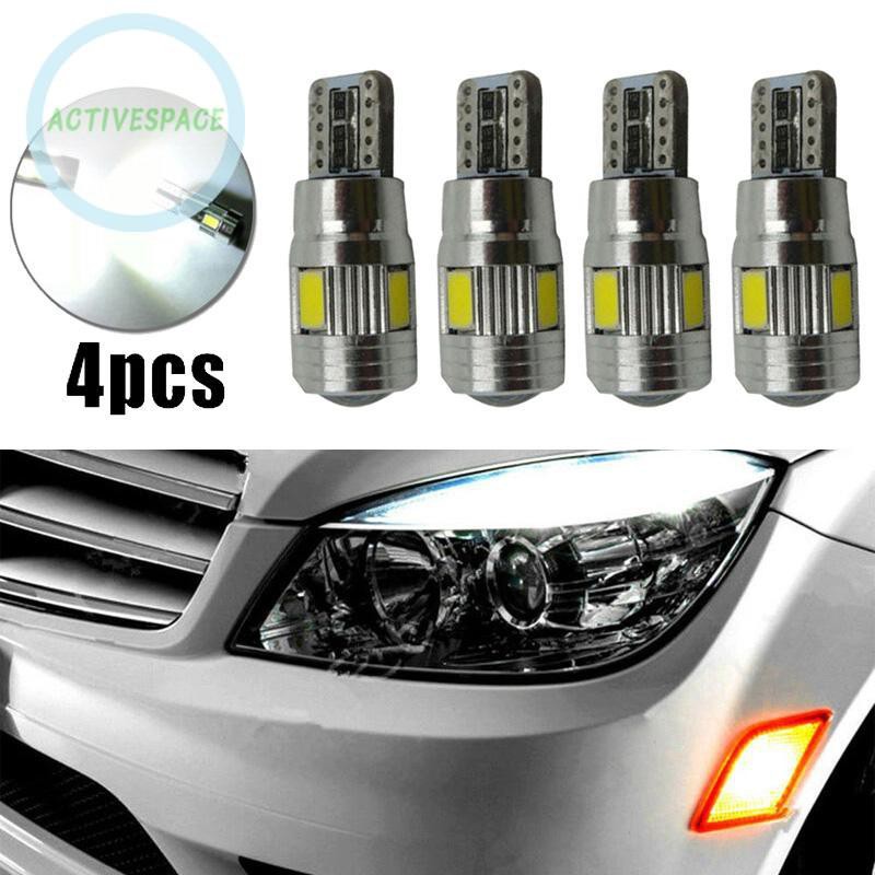 Bộ 4 Đèn Led 6000k 10 Bóng Cho Xe Mercedes-Benz W204