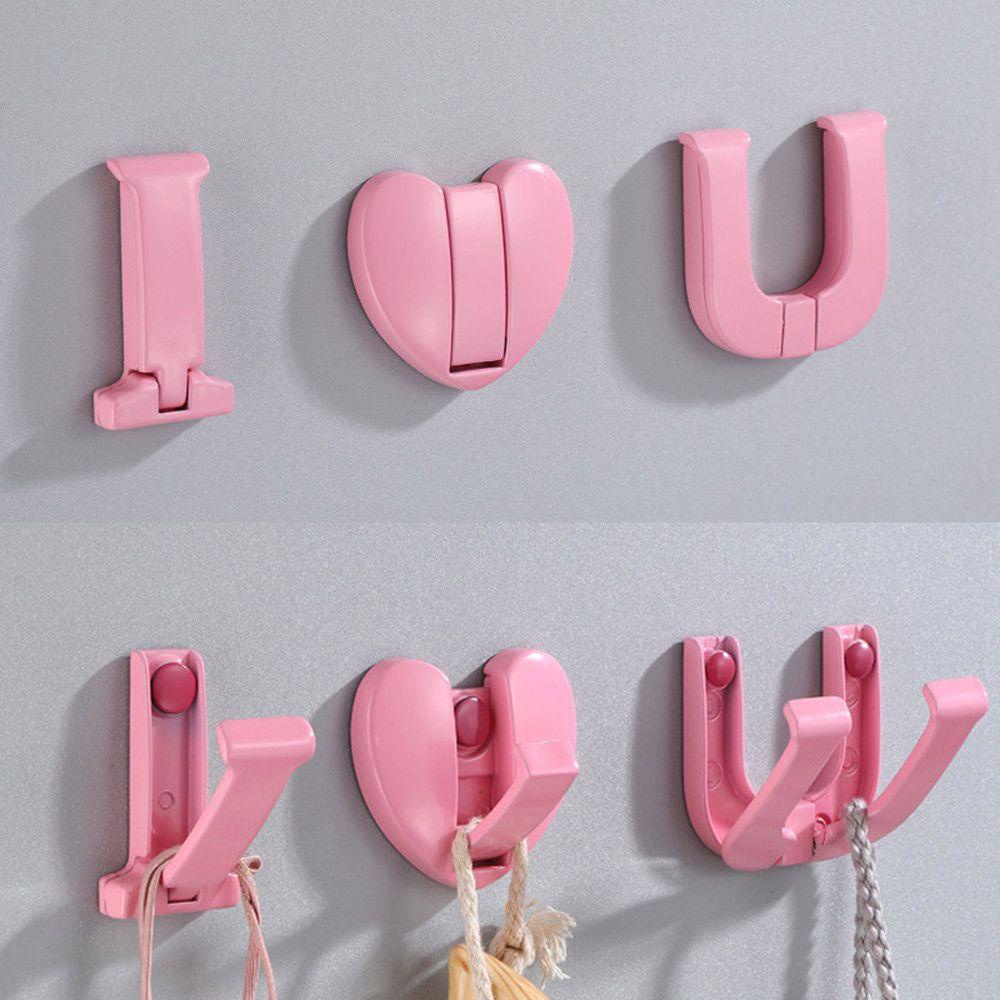 Set 3 Móc Treo Áo Khoác Gắn Tường Gấp Gọn Được DAPHS