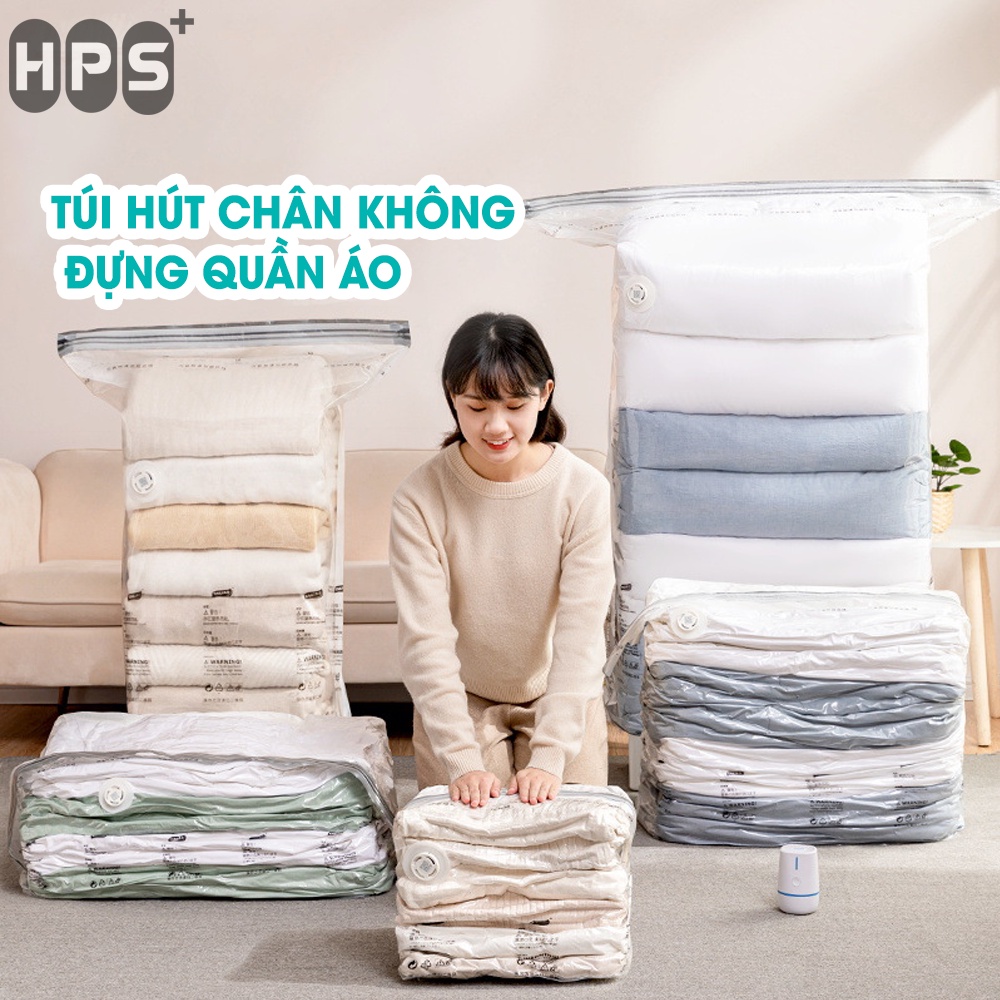 Túi hút chân không đựng quần áo, chăn màn, chống bụi, bảo quản chăn, ga, gối tiện dụng