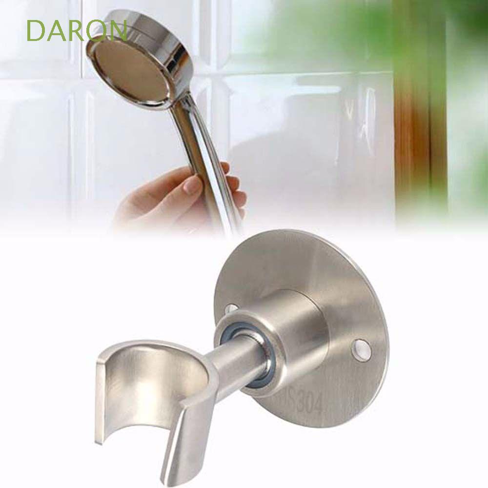 Giá đỡ vòi hoa sen xoay 360 độ bằng thép không gỉ gắn tường nhà tắm tiện dụng