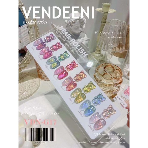 VDN gel 8 màu mã G15, G16, G17, G20