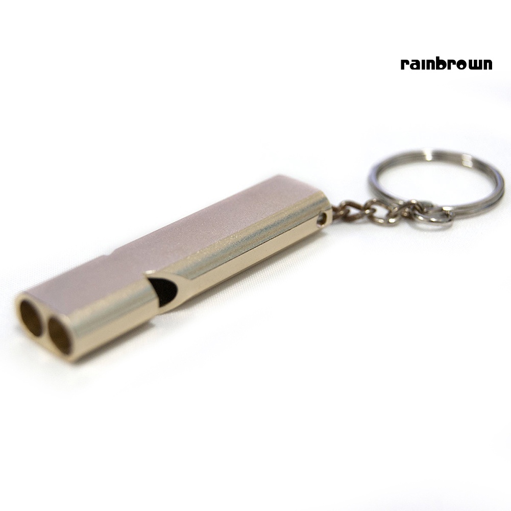 Còi Sinh Tồn Ống Kép Tần Số Cao Tiện Dụng Cho Hoạt Động Ngoài Trời