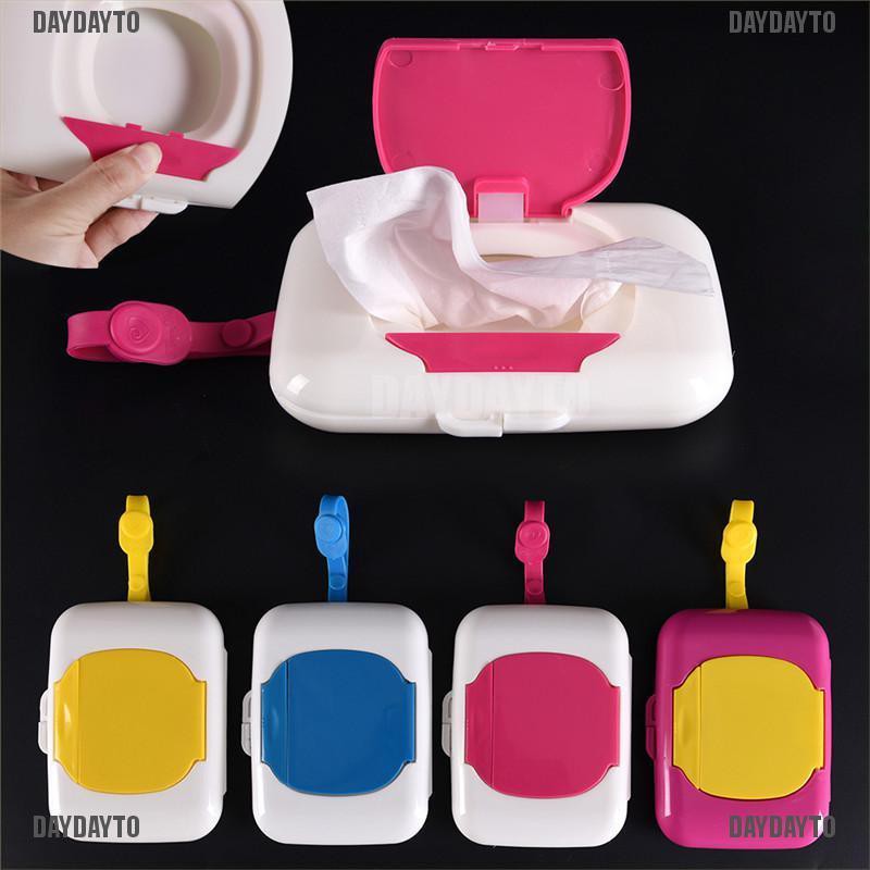 Daydayto Hộp Đựng Khăn Ướt Lau Ướt Du Lịch Cho Bé