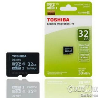 Thẻ nhớ toshiba 32gb class 10 bh 5năm