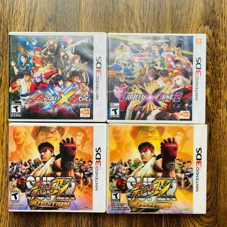Game Nintendo 3DS Street Fighter Tekken Project Zone X Đối Kháng