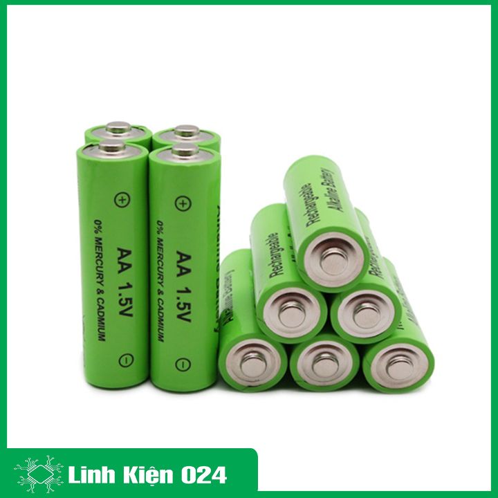 Pin sạc AA 1.5V lithium dung lượng 3000ma