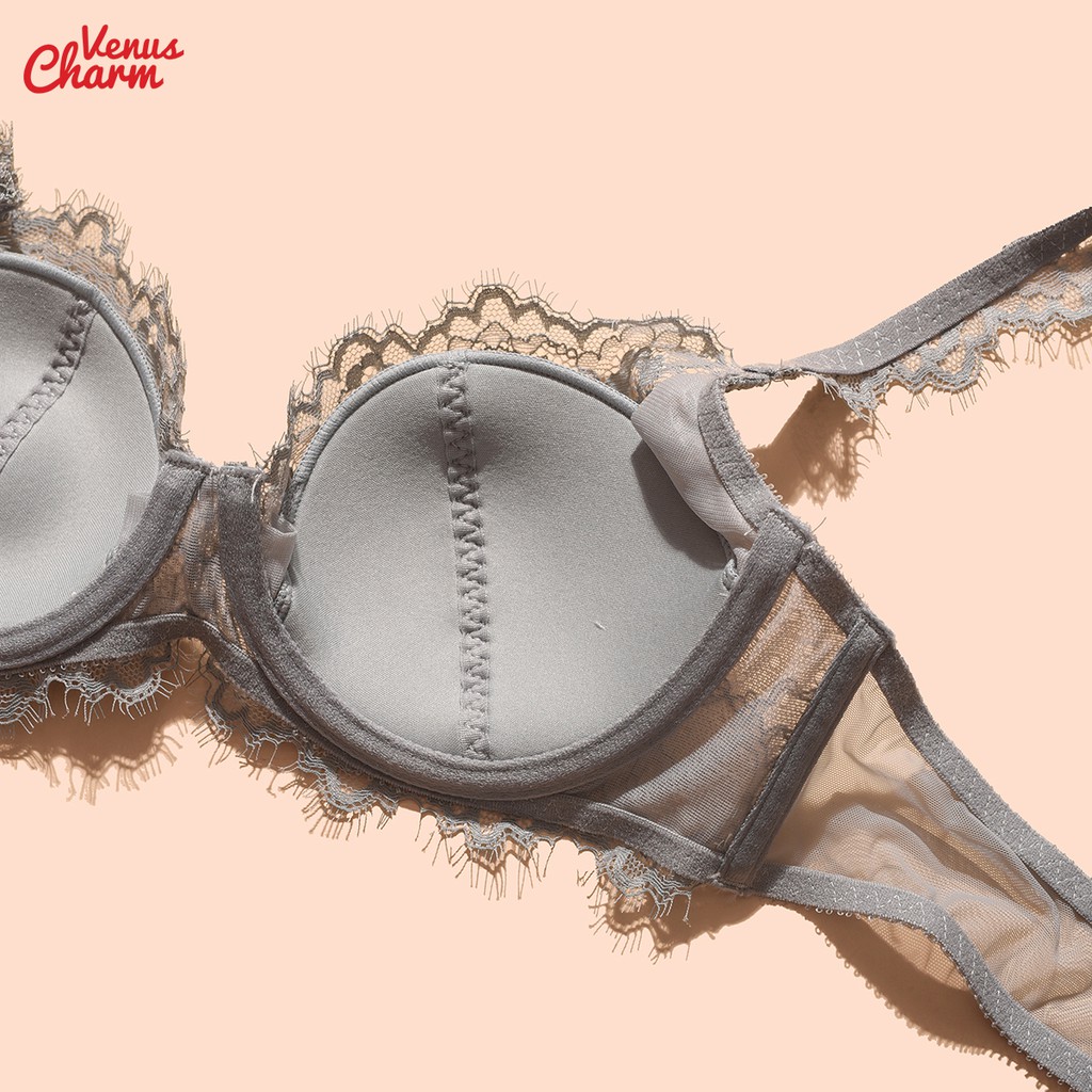 Venus Charm bộ đồ lót nữ ren sexy, có gọng, mút mỏng nhẹ 9228 | BigBuy360 - bigbuy360.vn